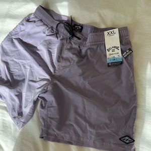 NWT Billabong mens trunks, 5” Inseam